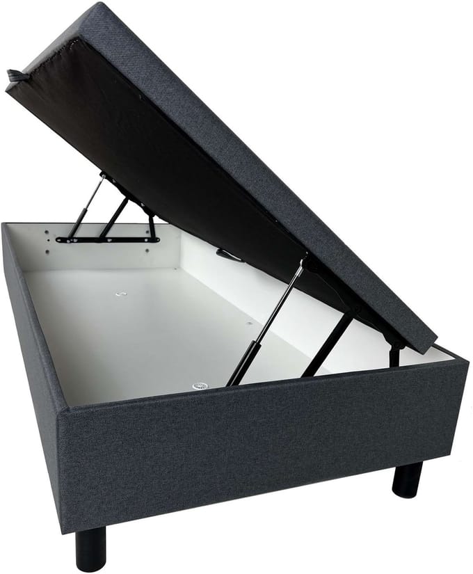Opberg Boxspring Elias zonder matras - 90x200 - Los Onderstel
