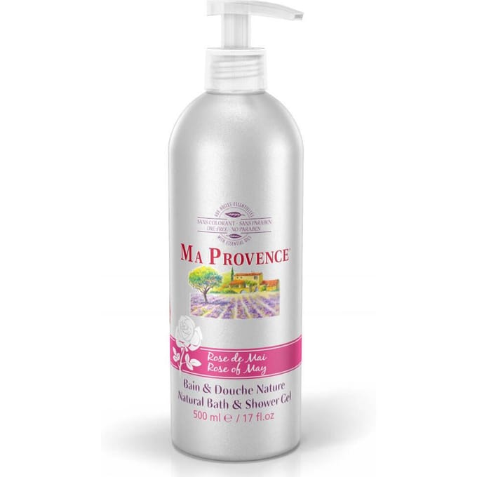 Ma Provence Gel Douche Rose Mei 500ml + Pump
