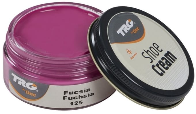 TRG - schoencrème met bijenwas - fuchsia - 50 ml