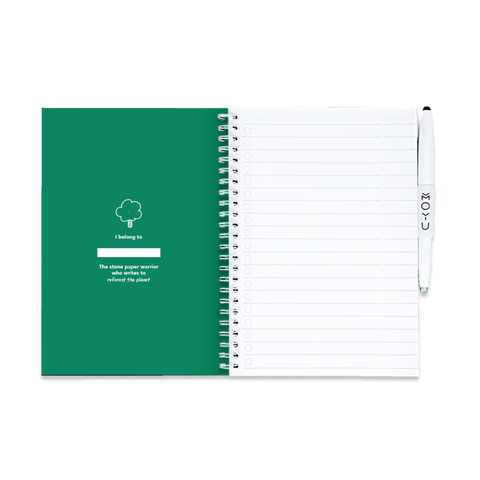 Erasable Notebook A5 - Forest Green - Premium / A5
