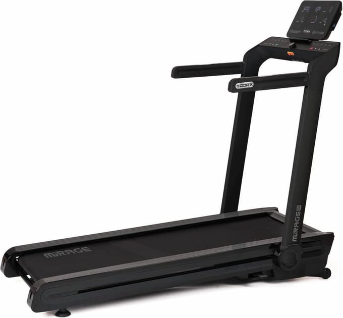 Toorx Fitness Mirage C60 Loopband - Full Black - 18 Trainingsprogramma's - 18 km/h - LED Scherm
