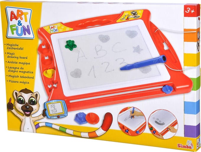 Art & Fun - Magisch tekentafel - 40 x 29 cm - inclusief stempels - Hobbypakket