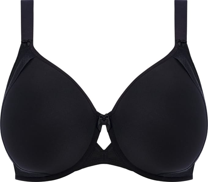 Elomi NERINA Dames Beha - UW Moulded Spacer Bra- BLACK - Maat 95K