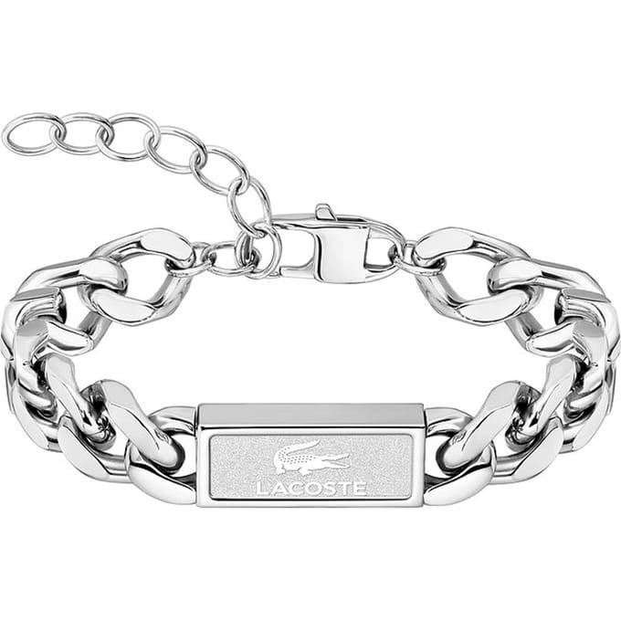 Lacoste - 2040439 - Armband - Heren - zilver - 19cm - LIFESTYLE
