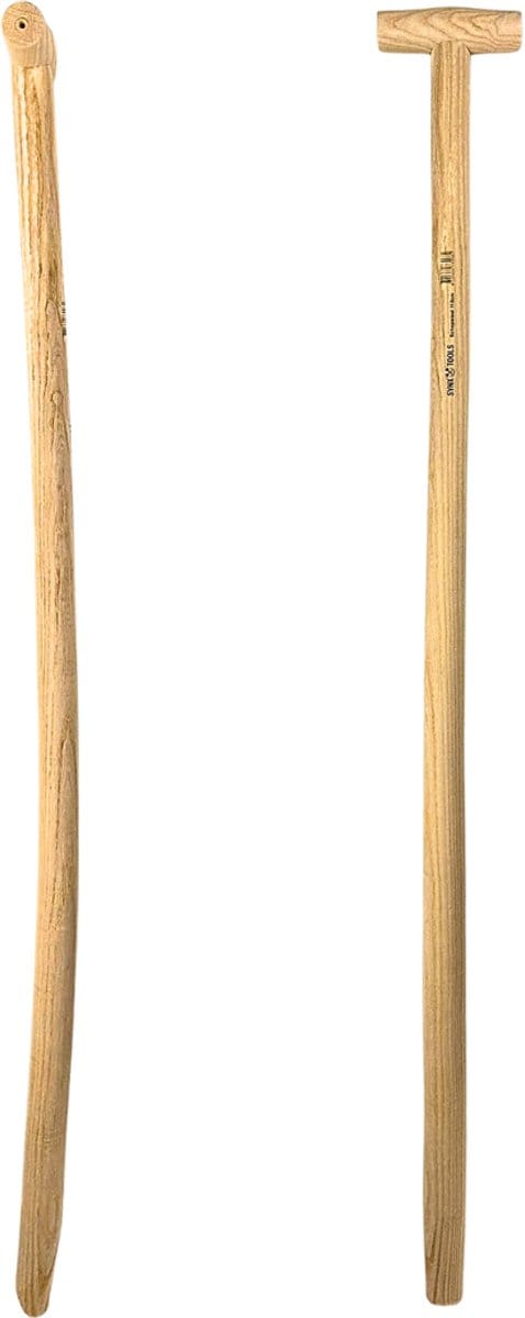 Synx Tools Batssteel 110cm Gebogen - schopsteel - Schoppensteel - Spadesteel - Schepsteel - Scheppen - Tuinartikelen