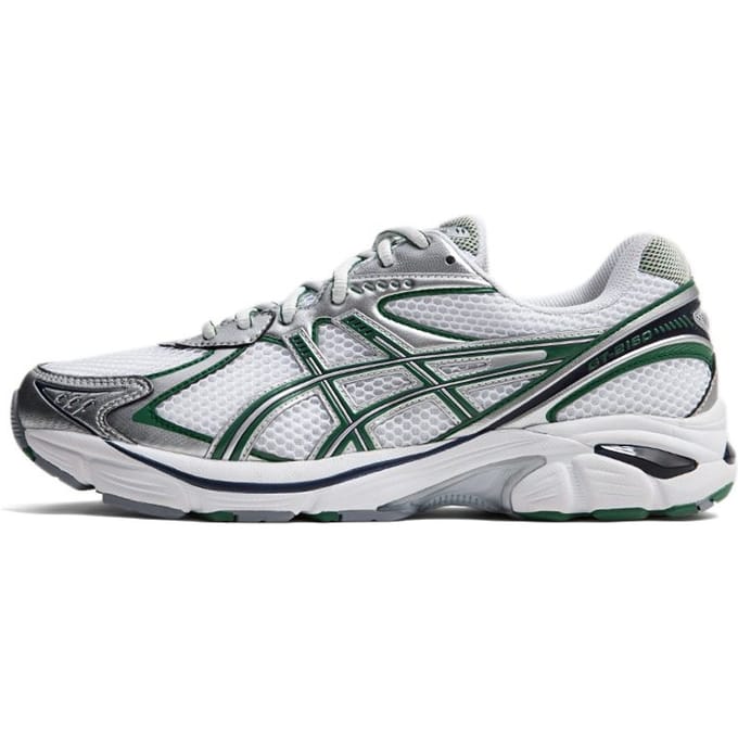 Baskets ASICS GT 2160 Vert Shamrock Unisexes Blanches 1203A275-103 44.5 gray