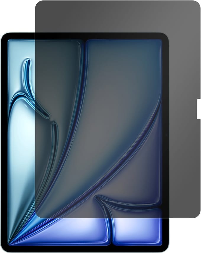 Cazy privacy Screenprotector geschikt voor iPad Air 13 inch (M4 2026 / M3 2025 / M2 2024) - Anti Spy Screenprotector