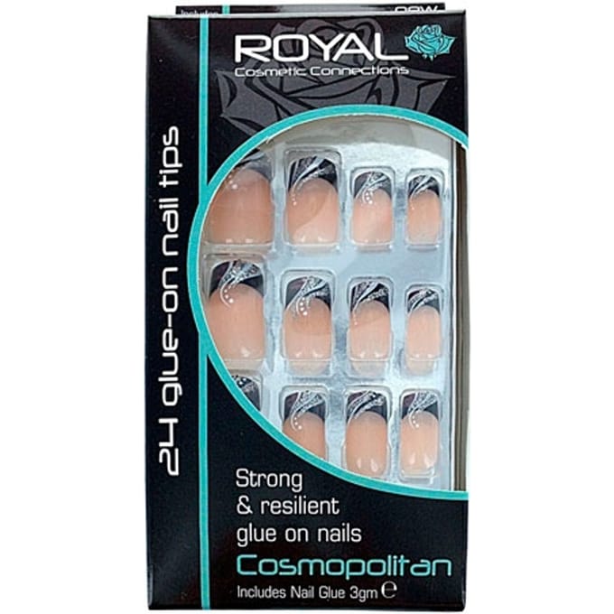 Royal Kunstnagels Cosmopolitan 24 stuks.