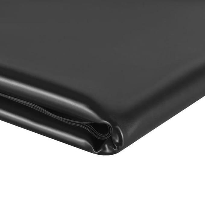 Doublure d'étang - Maison Exclusive - PVC 0,5 mm - 1 x 8 m - Noir noir