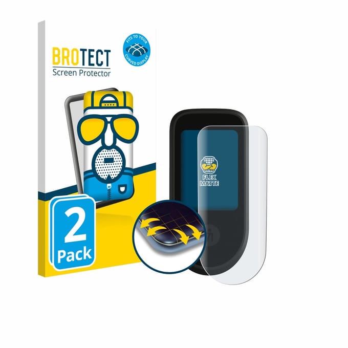 BROTECT - Screenprotector voor Segway Ninebot Max G3 D - Folie Beschermfolie matte volledig dekking 2 Stuks