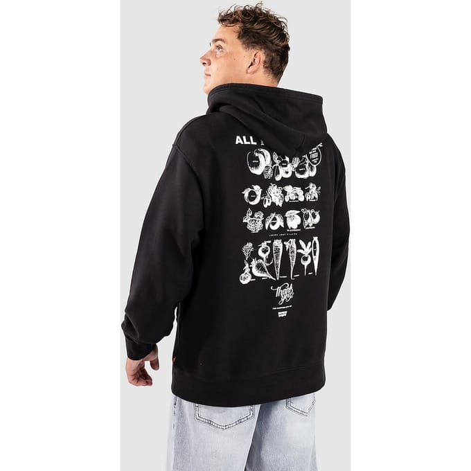Levi's Relaxed Graphic Hoodie Taglia: M | Felpe con cappuccio Outlet | Uomo
