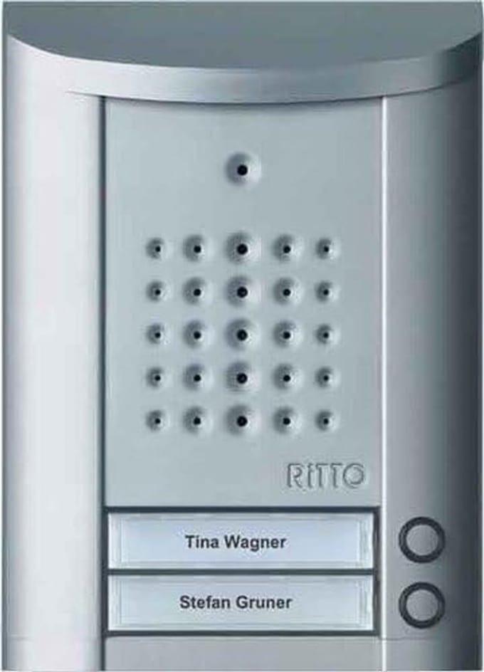 Deurstation - Intercom - Toegang Verlenen - LED Indicatie - One Size - Zilver