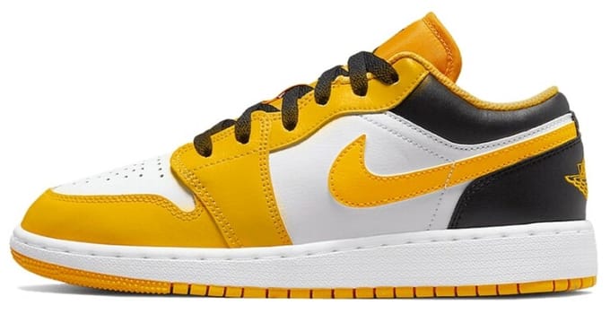 Air Jordan 1 Low University Gold Black (GS) - Maat 39