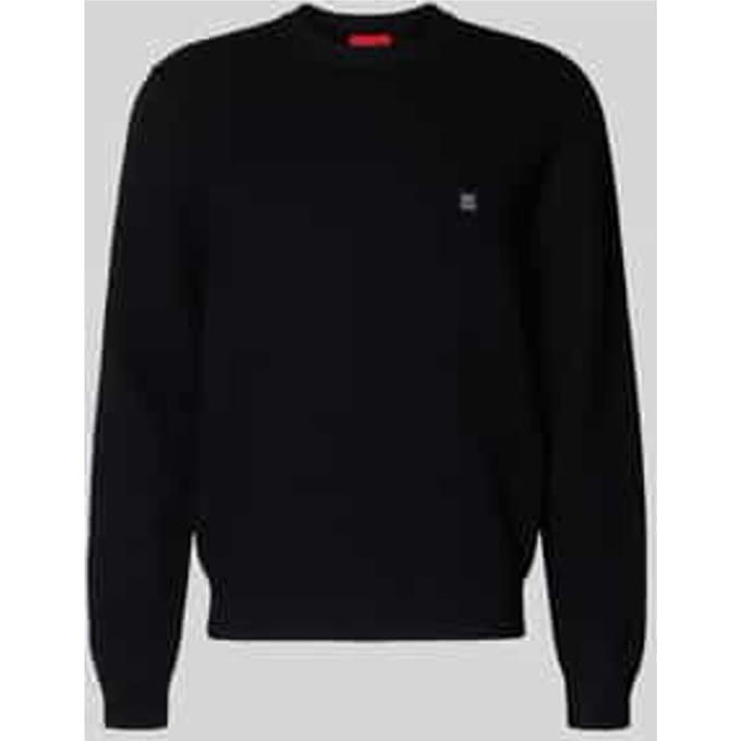 Regular fit gebreide pullover met scheerwol model 'SETAL'