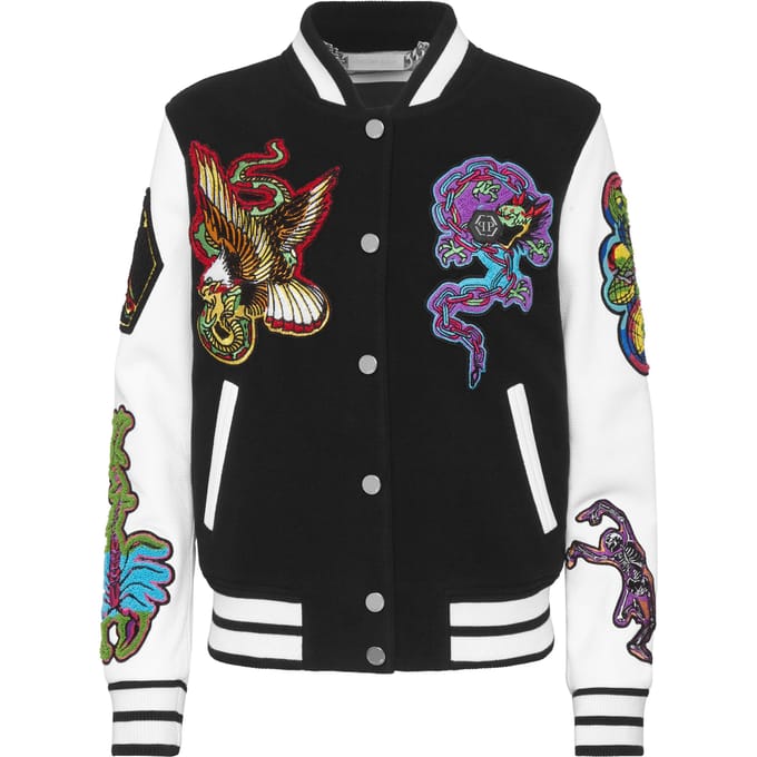 Leren Bomber Tattoo