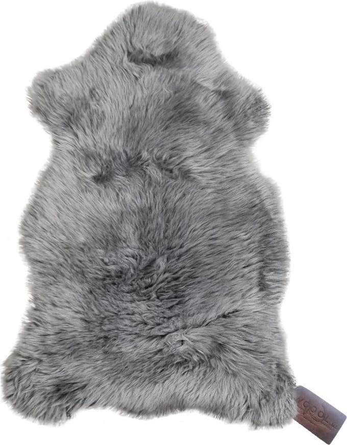 WOOOL Schapenvacht - Australisch Grijs M (100x55cm) 100% Echte Schapenvachten - ECO+ Dierenvel
