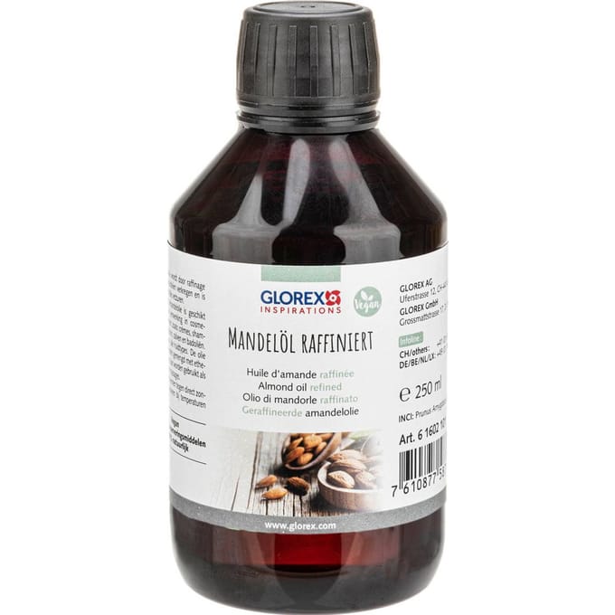 Amandelolie, geraffineerd - 250 ml