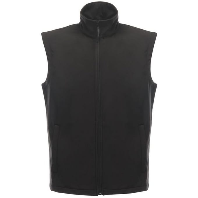 Regatta Professionele Heren Klassieke Lichtgewicht Softshell Bodywarmer (Zwart)
