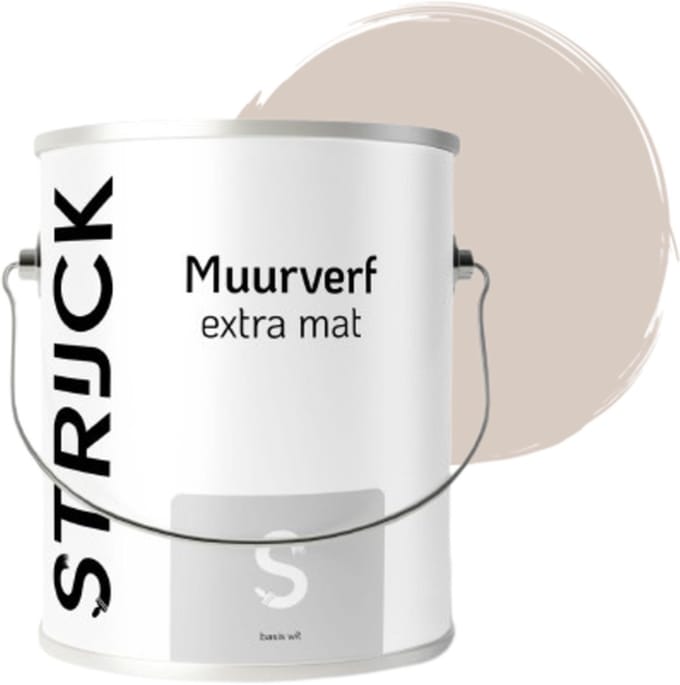 STRIJCK Muurverf Extramat - Champignon - 035N-3 - 2.5 liter