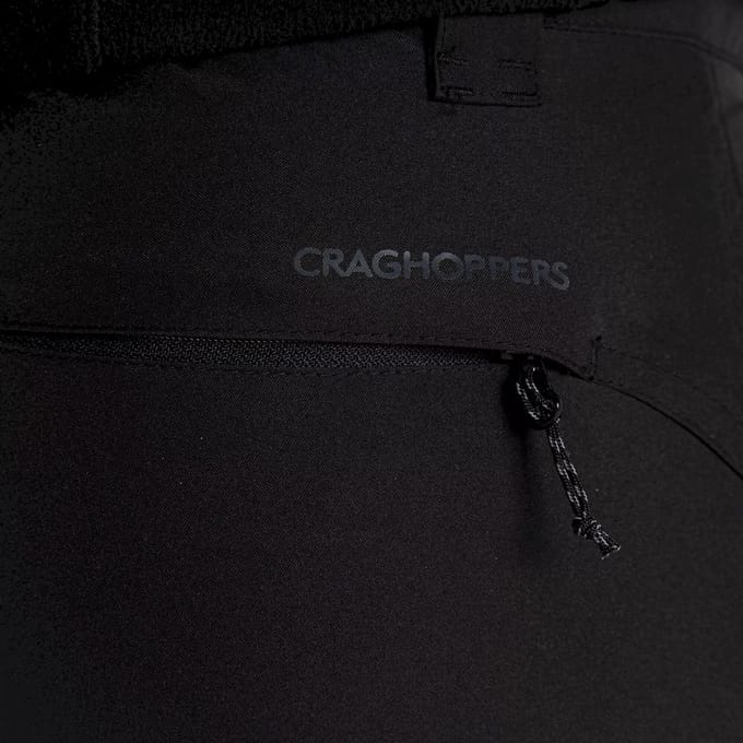 Craghoppers Dames/Dames Airedale II Waterdichte Broek (Zwart)