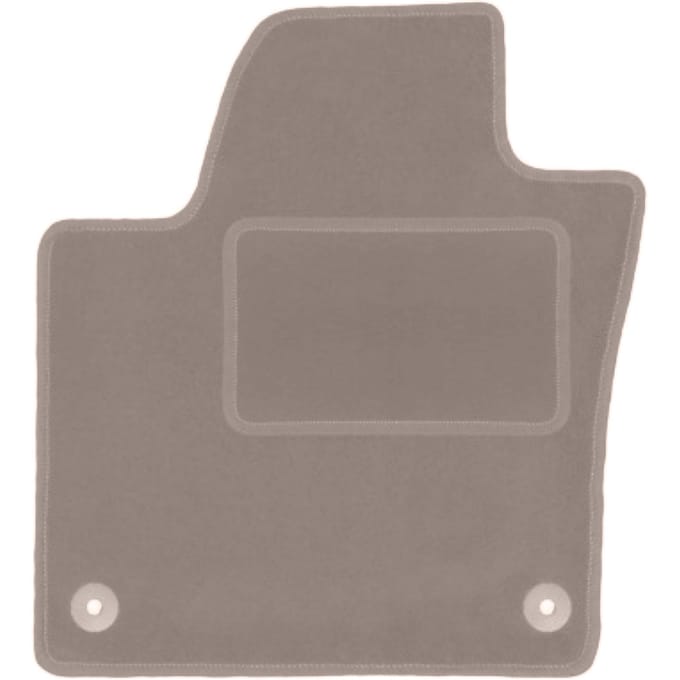 Beige bestuurdersmat voor: Seat Alhambra II minivan (2010-)