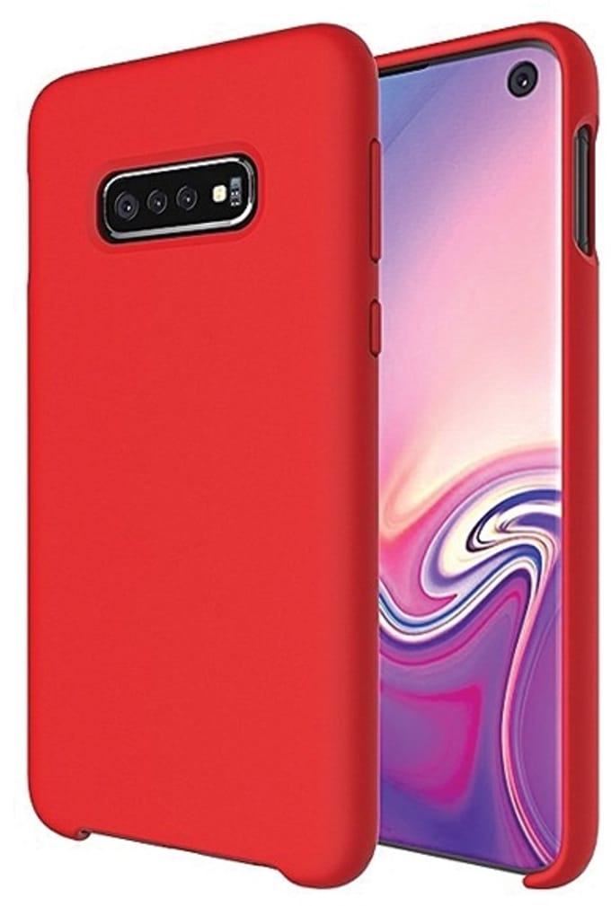 Beline Siliconen Hoesje Samsung S20+ G985 rood/rood