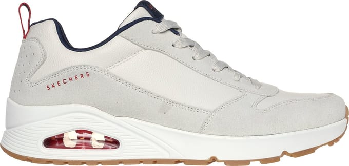 Skechers Uno - Stacre - Heren Sneakers - Wit
