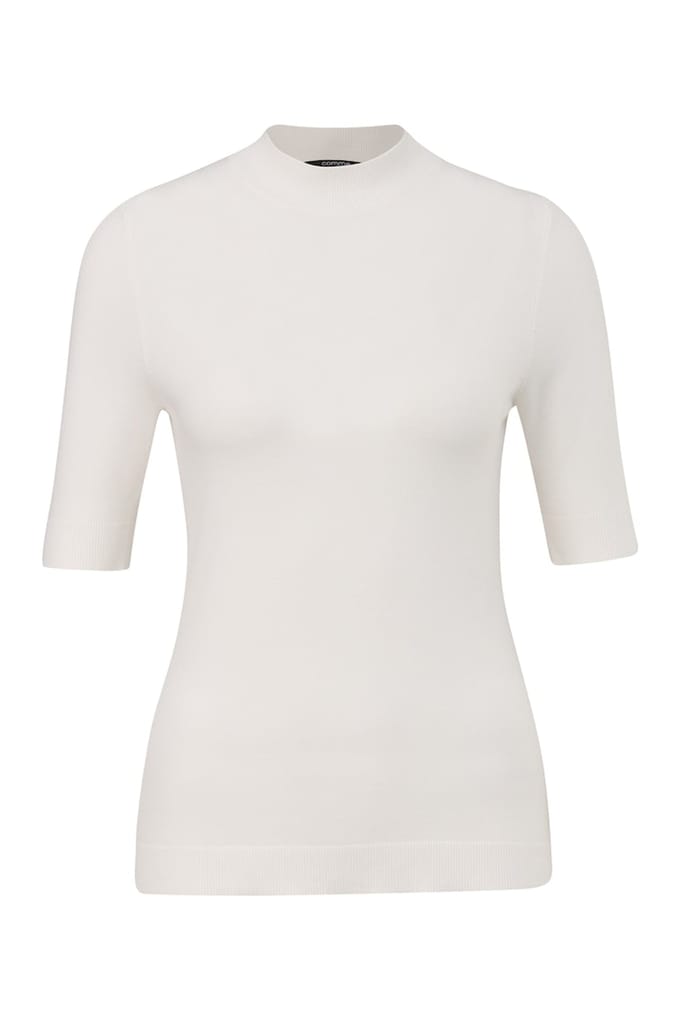 Comma Pullover White Maat: 44 | Sweaters Outlet | Dames | Wit