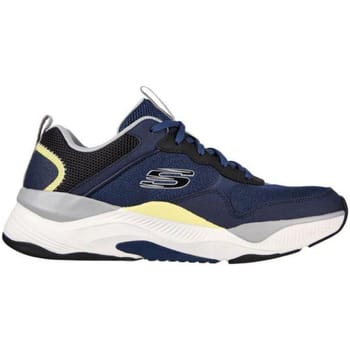 Skechers Mira heren sneaker - Blauw multi