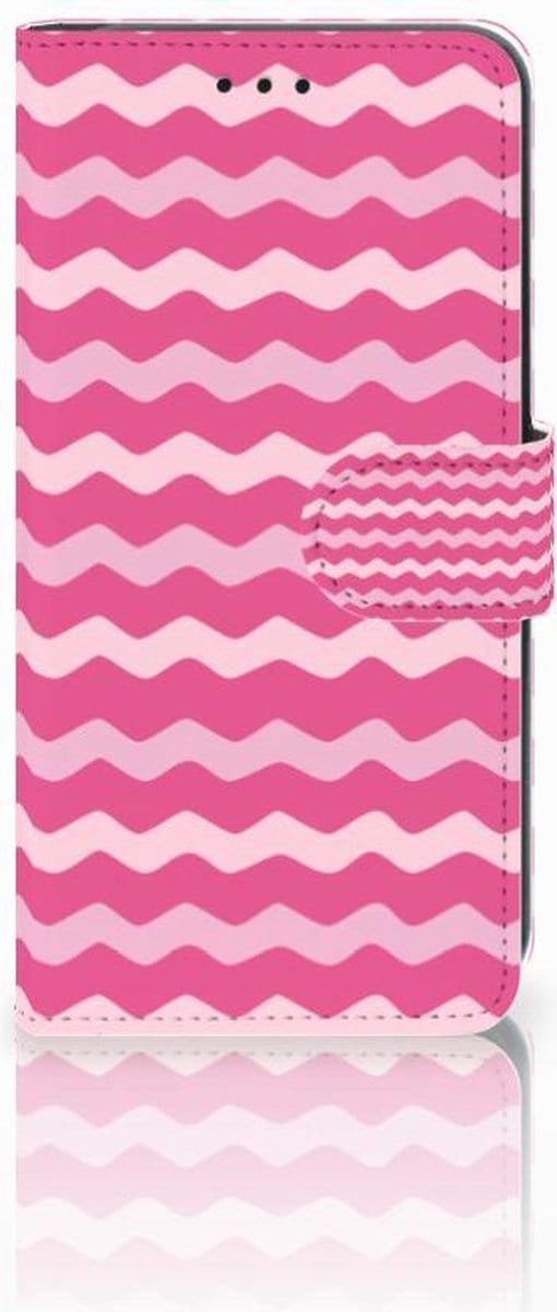 Xiaomi Mi A2 Lite Telefoon Hoesje Waves Pink