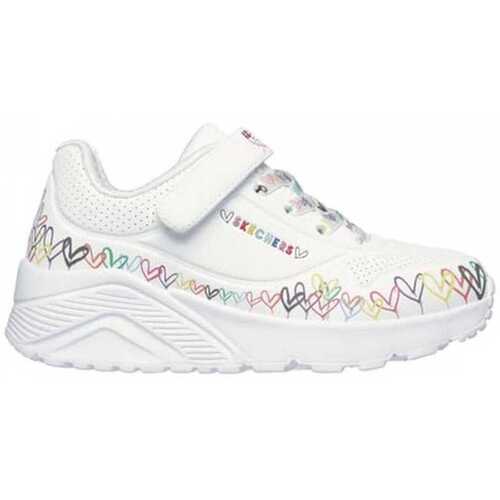 Skechers Street UNO LITE HEART CRAZE sneakers meisjes 314091L WMLT