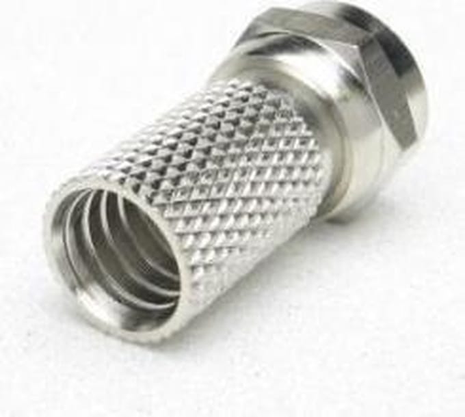 Hirschmann SFC 070 schroef F-connector / recht