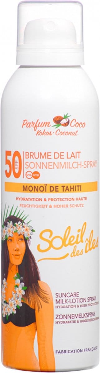 Soleil des Îles - Cocosgeurige melknevel SPF 50