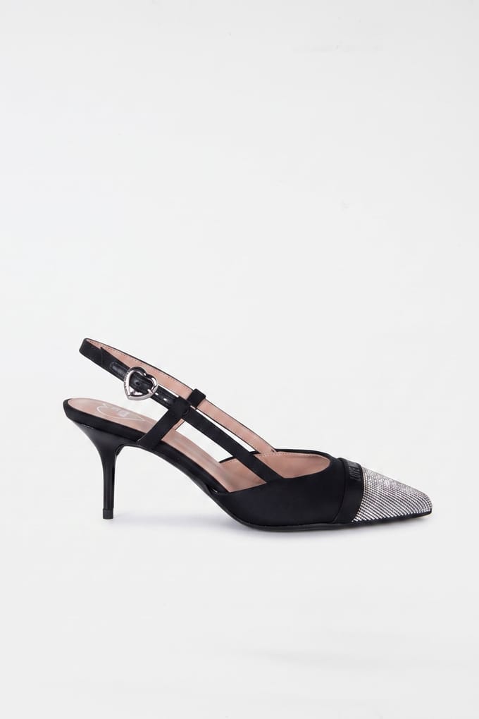Moschino Goatskin Pump Black Größe: 37 | Pumps Outlet | Damen | Schwarz