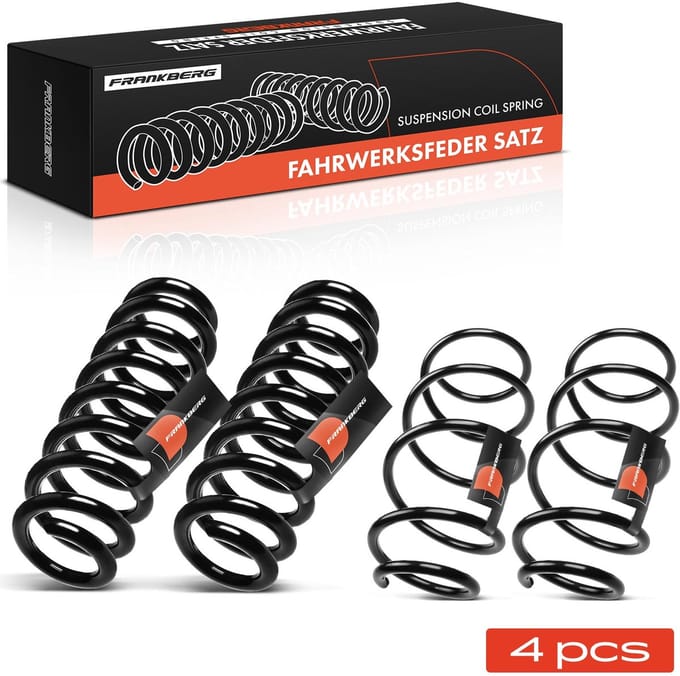 Frankberg 4x Veer Vooras Achteras voor BMW 3er Cabriolet E93