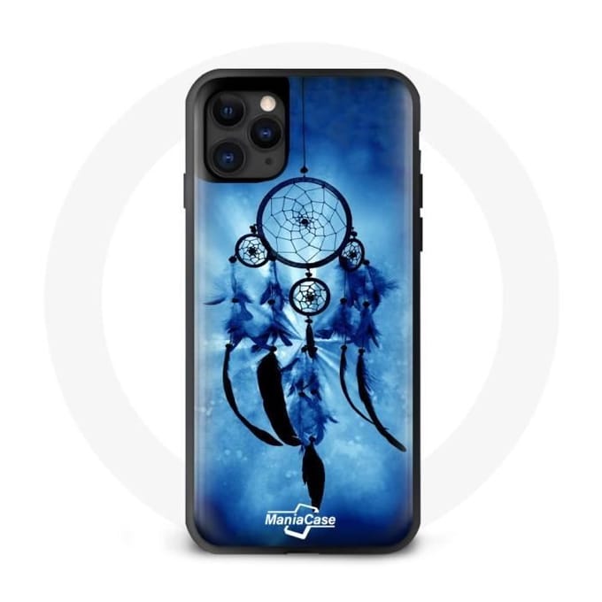 Coque iphone 12 mini attrape rêve bleu