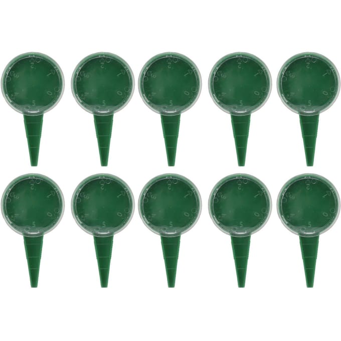 Lot de 10 semoirs manuels avec 5 réglages différents, distributeur de graines réutilisable, outil de plantation de graines pour blue