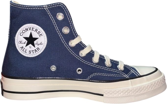 Converse CHUCK 70 Hi - Sneakers - Unisex - Donkerblauw - Wit