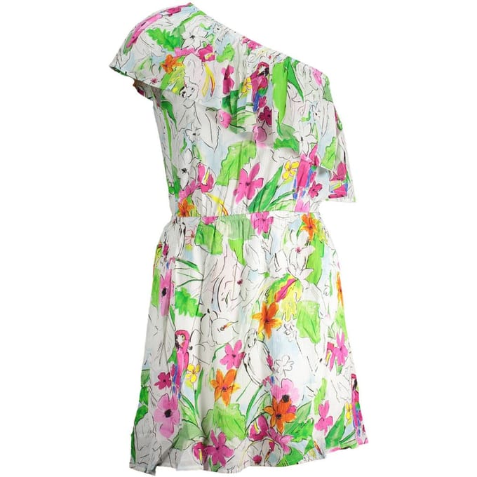 Korte tropische jurk voor dames Desigual