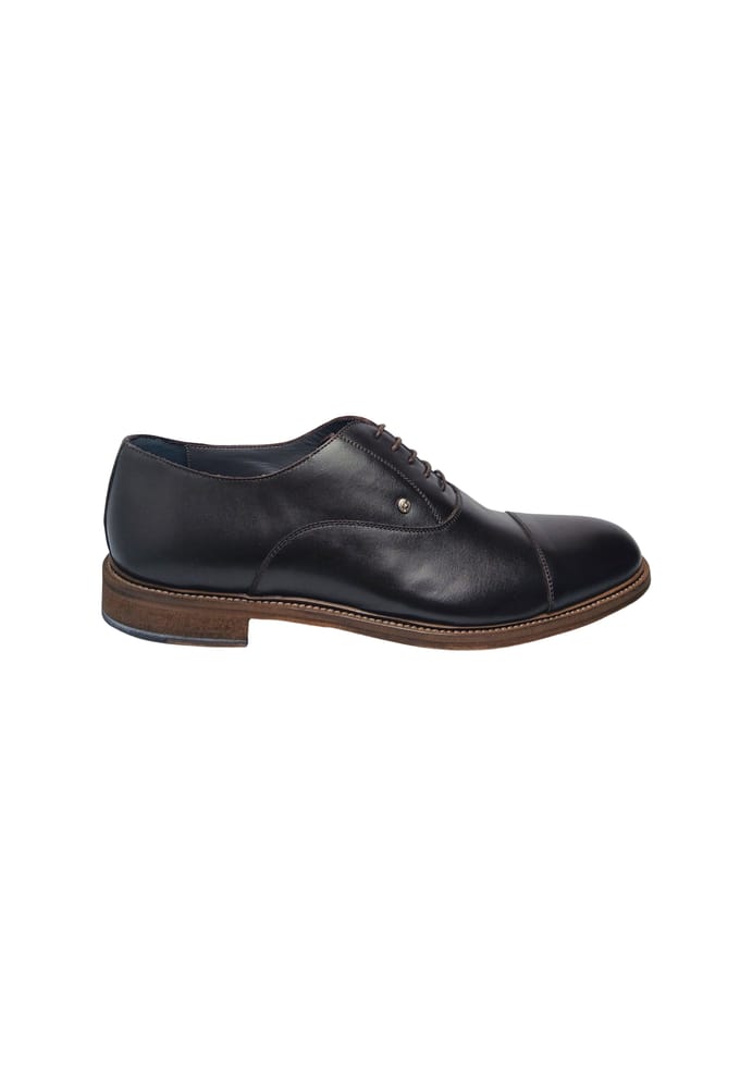 pb10202C9esof301 Pollini Man Bruin leer