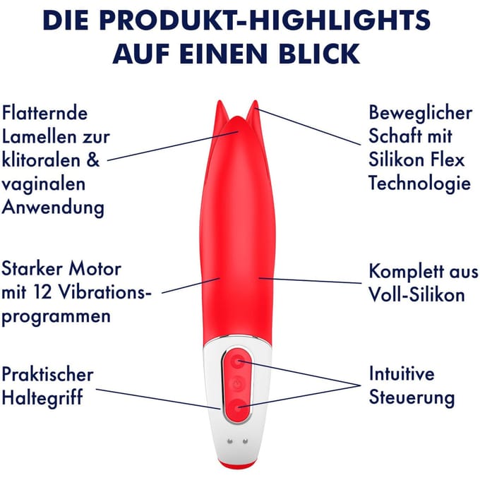 Satisfyer Vibes - Charming Smile, G-spot-vibrator met 12 krachtige vibratieprogramma's, waterdicht, oplaadbaar