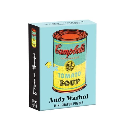 Andy Warhol Mini Shaped Puzzle Campbell's Soup - Galison