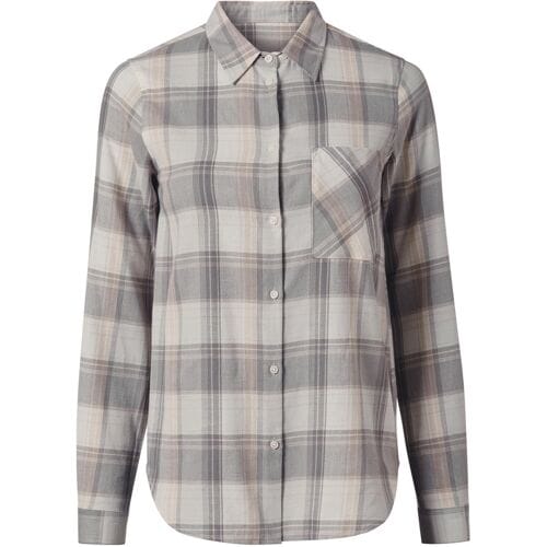 ESMARA Flanellen dames blouse (Grijs, M (40/42))