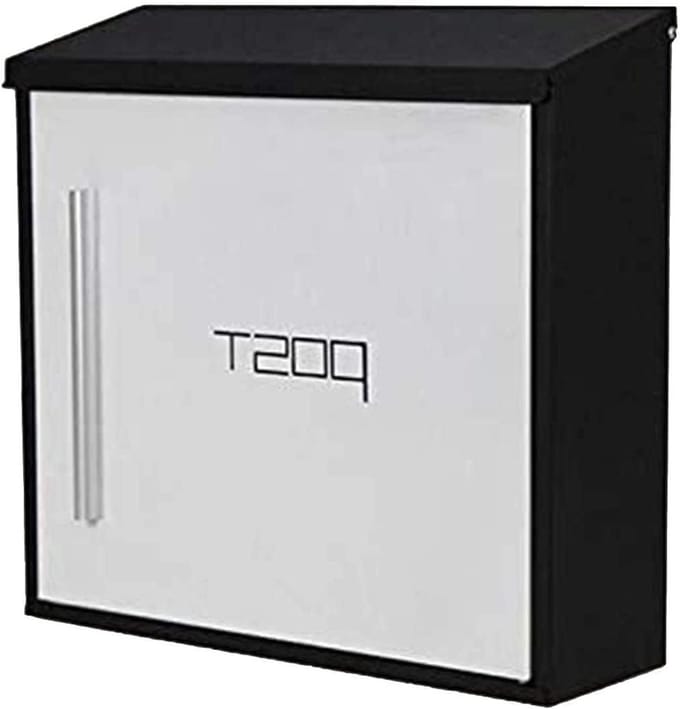Suggestiebox Brievenbus - Klacht Inzamelbox - Post Ontvangen - Afsluitbaar Deksel - 35 cm Lang - Zilver