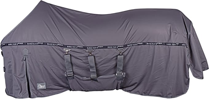 Harry's Horse Vliegendeken Harry's Horse Mesh-pro Belly Grijs | Maat: 155/205 Cm - 155/205