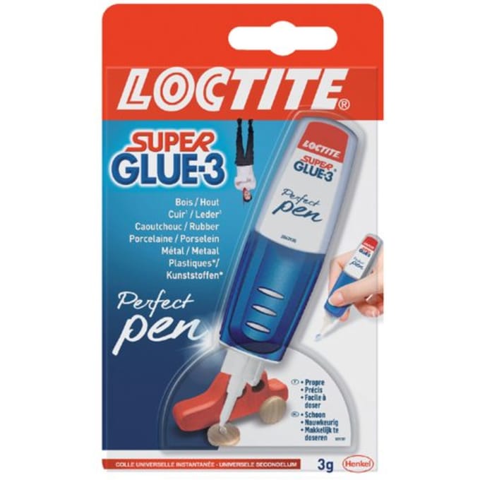 Loctite Creative Pen 3g Secondelijm | Superlijm - Hoge Detail Alleslijm | Multilijm & Seconde lijm - Super Glue