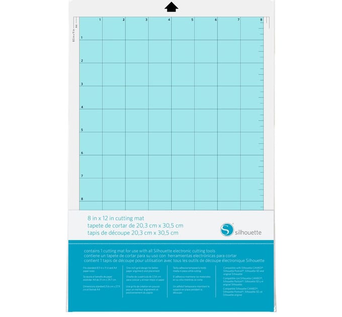 Snijmat 8" met normale kleefkracht voor Silhouet Portret