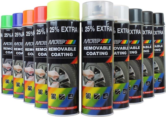 Motip Removable Coating - Carbon
