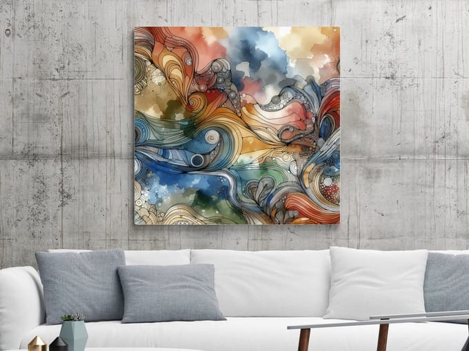 Kunstprint | Wanddecoratie | Forex | 60 × 60 cm