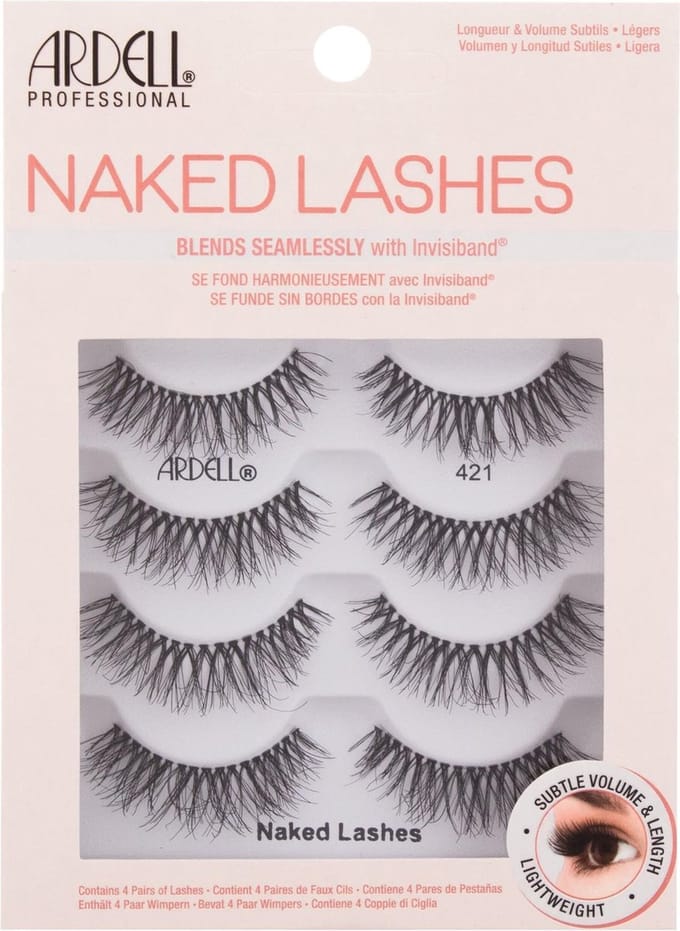 Ardell - Multipack Naked - Kunstwimpers - Type 421 - 4 paar